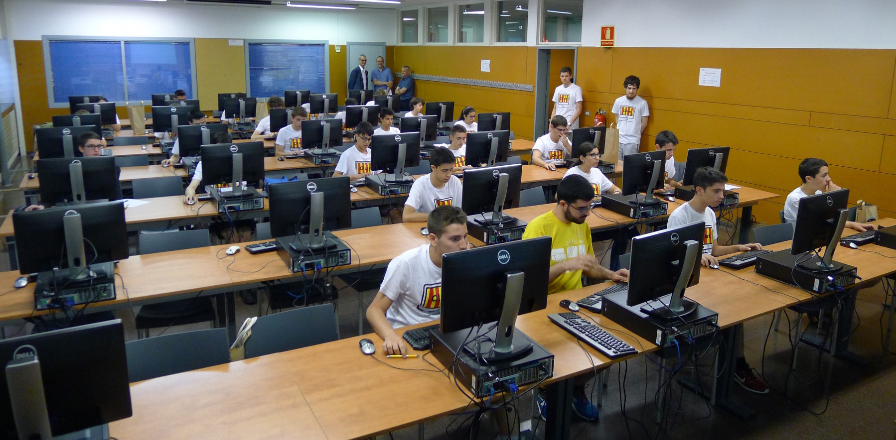 OICat participants solving problems